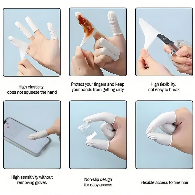200 pçs multi-cor descartável  - Latex Disposable Glove avaliação e preço