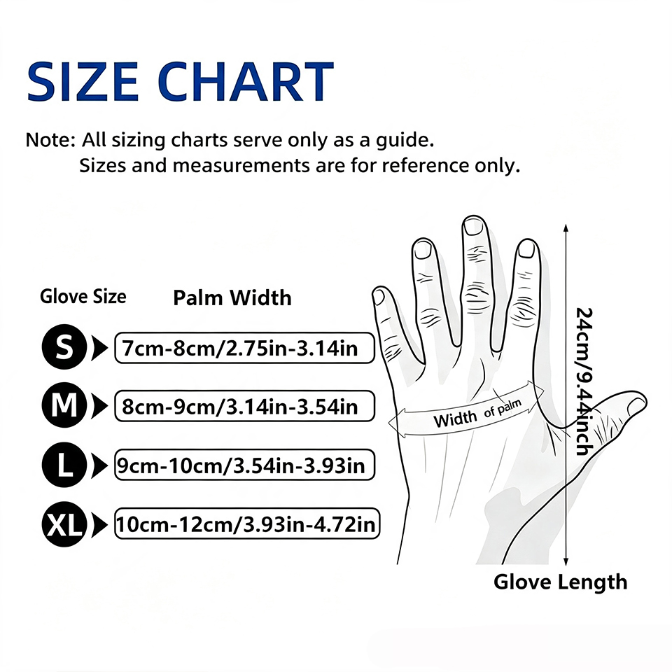 20/30 Unidades de Luvas de Nit - Latex Disposable Glove avaliação e preço
