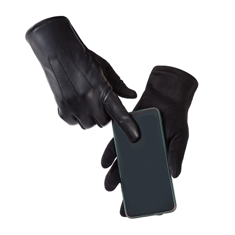 Luvas de couro à prova de vent - Leather Driving Glove avaliação e preço
