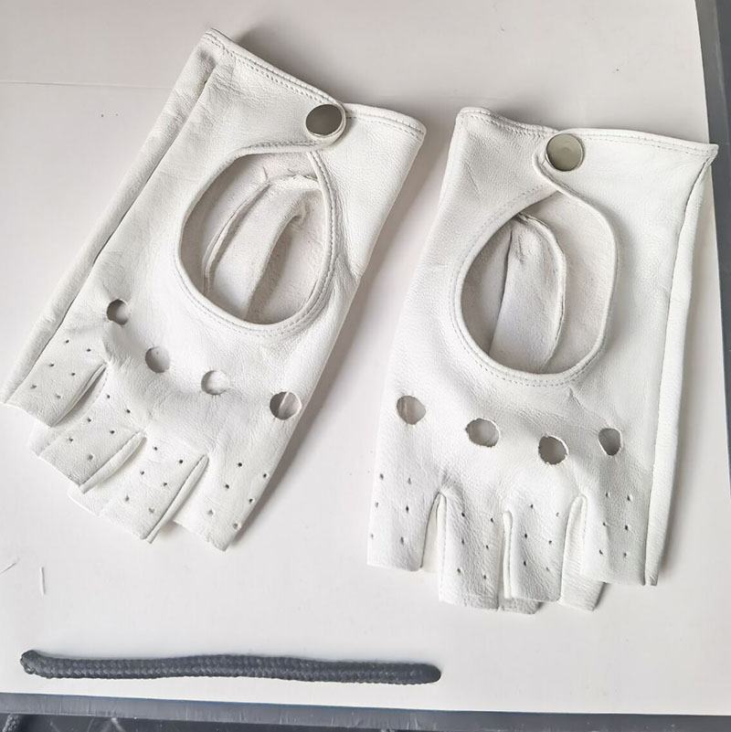 Luva feminina de couro de pele - Leather Driving Glove avaliação e preço