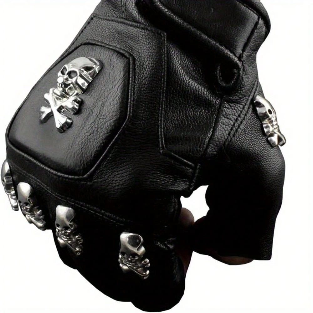 Luvas sem dedos de couro legít - Leather Driving Glove avaliação e preço
