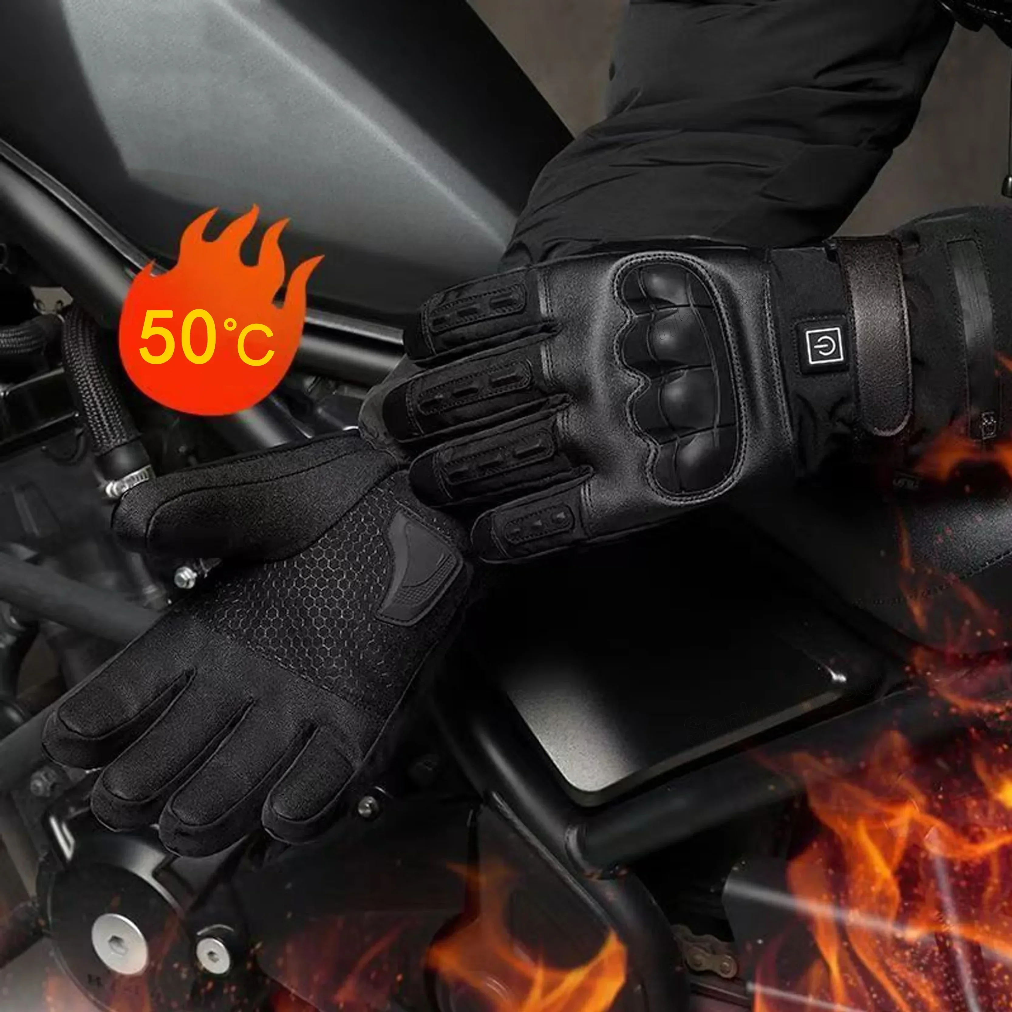 Luvas aquecidas aquecedor de m - Ski Glove Waterproof avaliação e preço